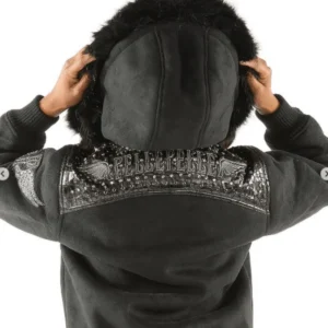 Pelle Pelle Fur Collar Hoodie | Airborne Hoodie view 1