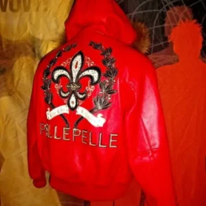 Pelle Pelle Fur Trim Bomber Jacket