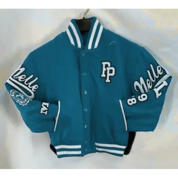 Pelle Pelle Kids Vintage Wool Turquoise Jacket