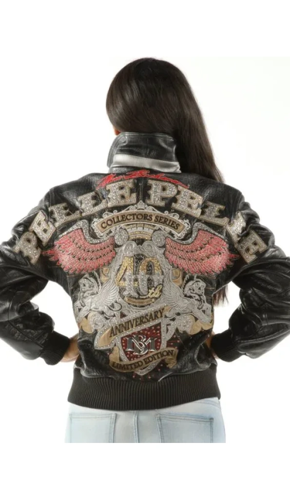 Pelle Pelle Ladies 40th Anniversary Black Jacket