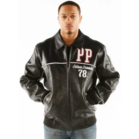 Pelle Pelle Athletic Division Black Jacket view 2