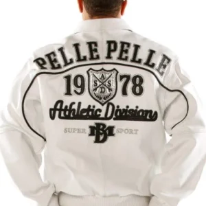 Pelle Pelle Athletic Division White Jacket