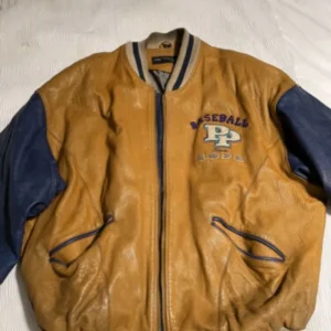 Pelle Pelle Authentic Baseball Urban League Brown Jacket view 2