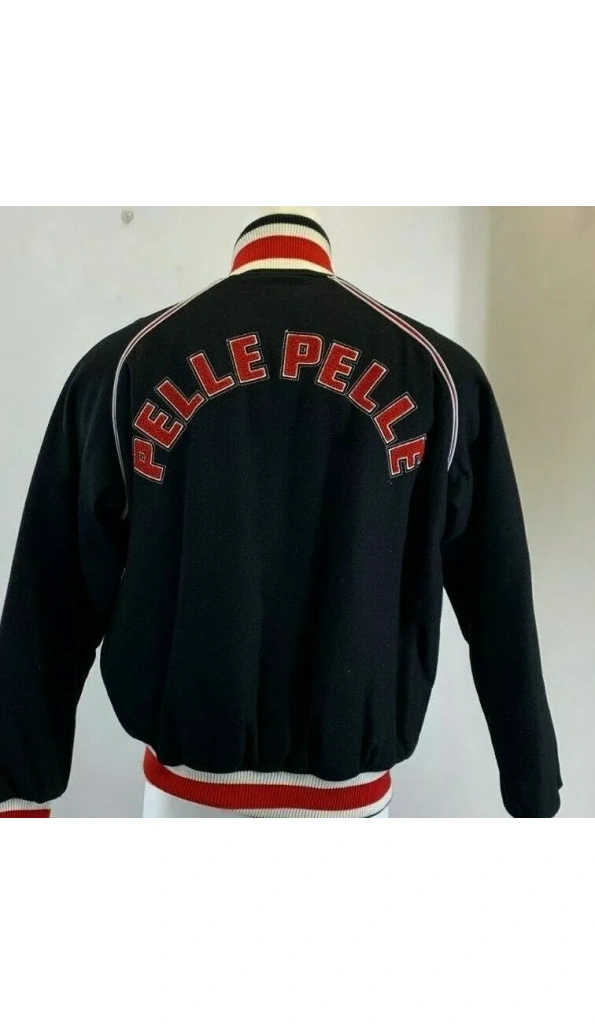 Black Pelle Pelle Vintage Wool Jacket