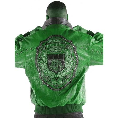 Pelle Pelle Authentic Marc Buchanan Mens Green Jacket