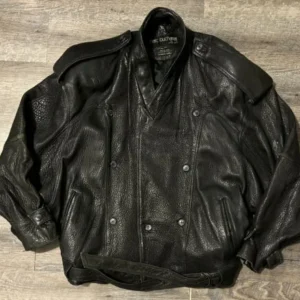 Pelle Pelle Baggy Black Leather Marc Buchanan Jacket view 2