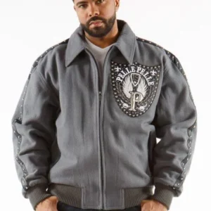 Pelle Pelle Band of Brothers Light Blue Jacket view 2