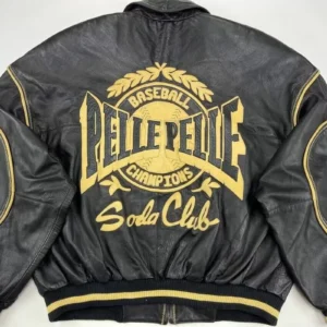 Bold Pelle Pelle Baseball Champion Soda Club Jacket