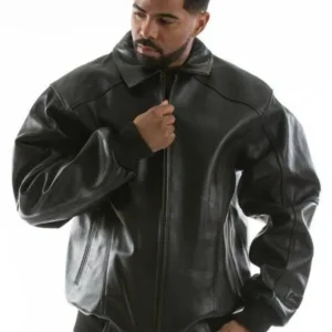 Great Pelle Pelle Baseball Champions Jacket | Black