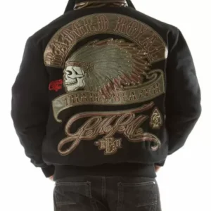 Pelle Pelle Black Badged Royal Jacket