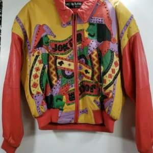 Pelle Pelle Joker Leather Jacket | Rhinstone Jacket view 2