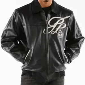 Pelle Pelle Black Trail Blazer Badged Royal Jacket view 2