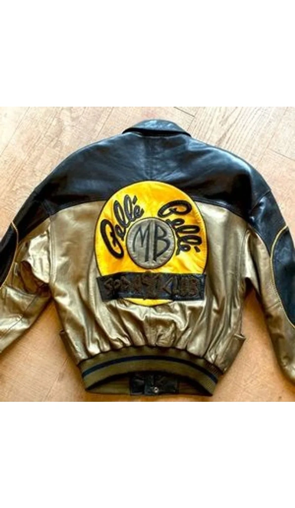 Bold Pelle Pelle Vintage 90’s Leather Varsity Jacket