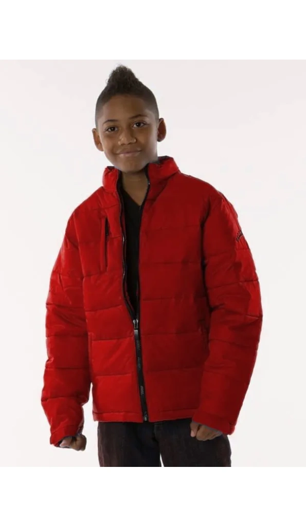 Pelle Pelle Kids Red Puffer Jacket