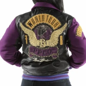 Women Purple Hoodie World Tour | Pelle Pelle Store view 1