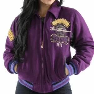 Women Purple Hoodie World Tour | Pelle Pelle Store view 2