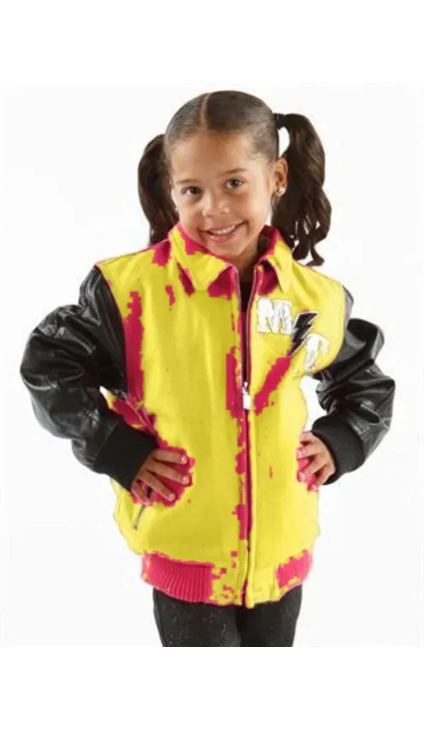 Pelle Pelle Kids Tie Dyed Funky Wool Jacket
