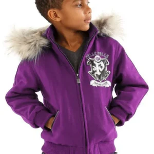 Pelle Pelle Kids Back to School Jacket | Light Purple Jacket
