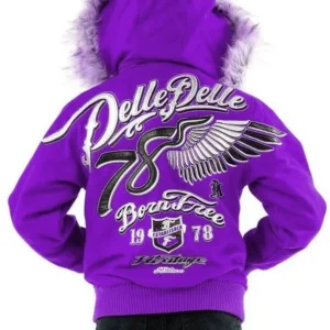 Pelle Pelle Kids 78 Born Free Purple | Wool Jacket view 1