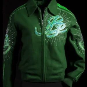 Pelle Pelle 35th Anniversary Green Wool Jacket