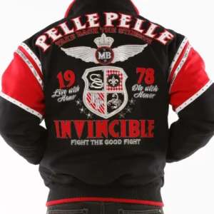 Pelle Pelle Black Invincible Wool Jacket