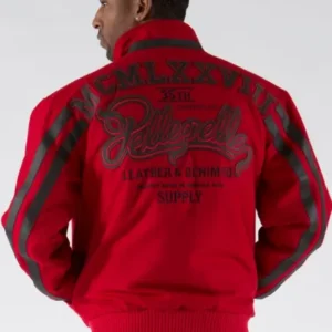 Pelle Pelle 35th Anniversary Red Wool Jacket