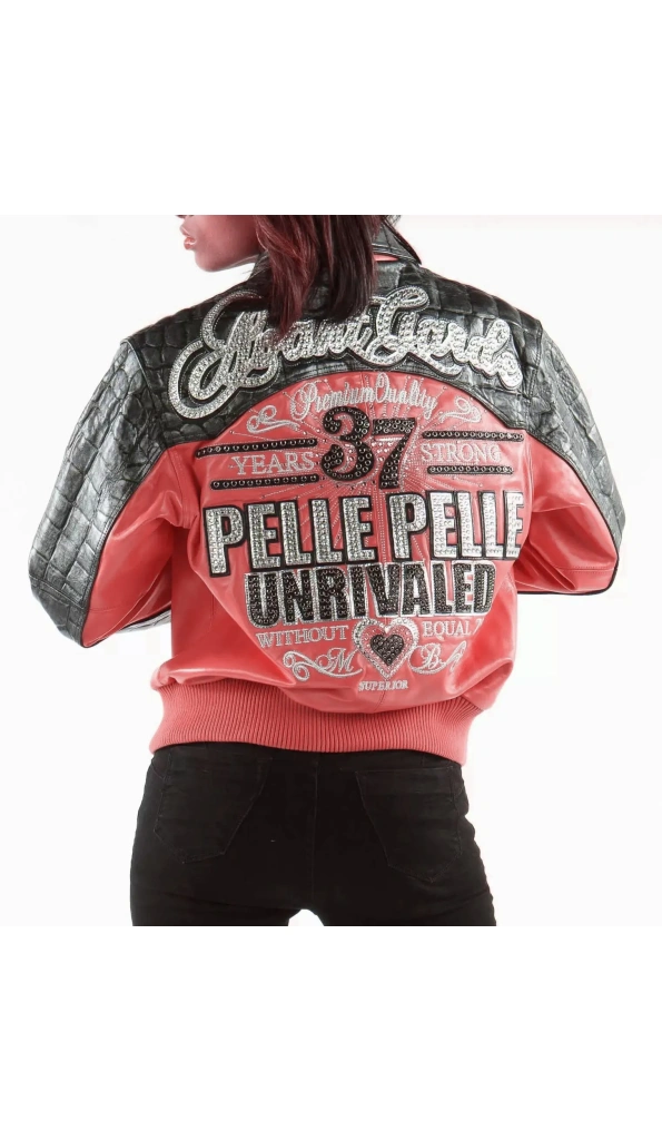 Garde 37 Years Strong Melon Leather Jacket Pelle Pelle Store