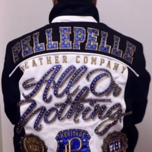 Bold Pelle Pelle All Or Nothing Black Leather Jacket