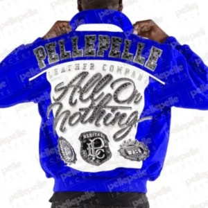 Pelle Pelle All or Nothing Blue Jacket view 1