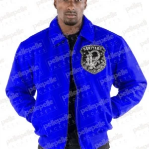 Pelle Pelle All or Nothing Blue Jacket view 2