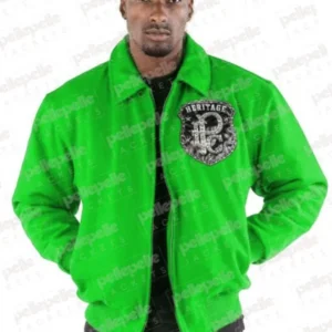 Pelle Pelle All or Nothing Green Jacket view 2