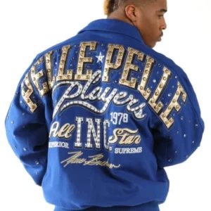 Pelle Pelle All-Star Blue Wool Jacket