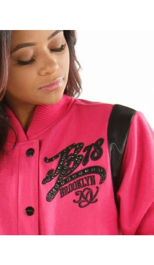 Tribute Pink Brooklyn Jacket Pelle Pelle Store