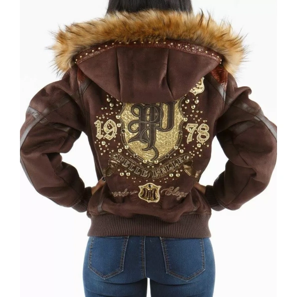 Brown Fur Hood Legendary Jacket