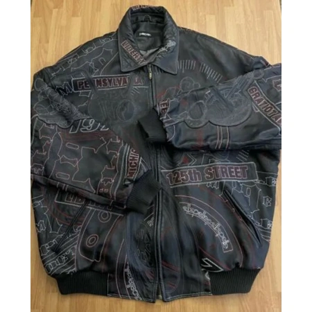 Authentic Pelle Pelle Biker Liberty Leather Jacket