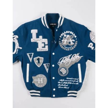 Pelle Pelle American Legend Light Blue Jacket view 1