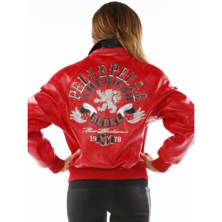 red-rebel-jacket,pelle-pelle-store,ladies-rebel-jacket,american-rebel-jacket