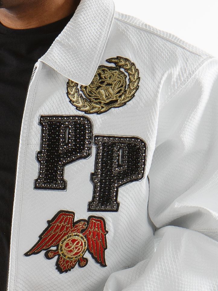 Pelle Pelle Decorated Leather Jacket | Pelle Pelle Store view 4
