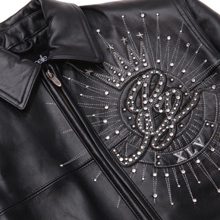 Pelle Pelle American Legend Plush Black Jacket | Pelle Pelle view 4