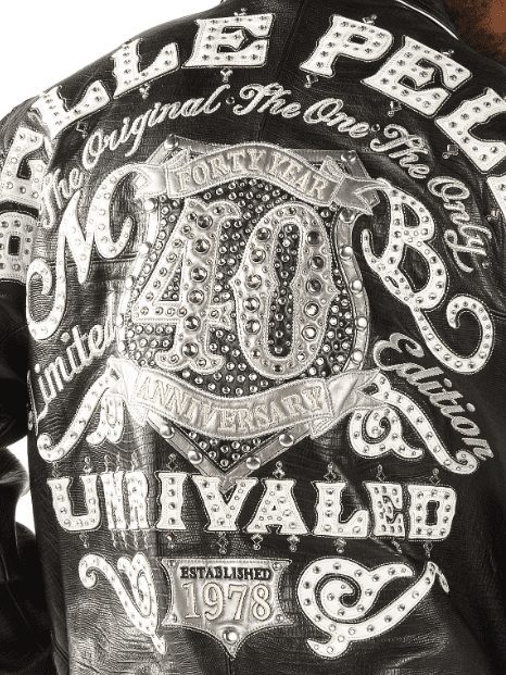 Pelle Pelle 40th Anniversary Black Jacket | Pelle Pelle Store view 4