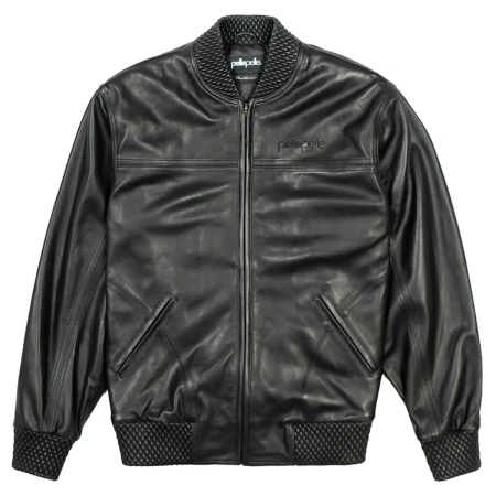 Pelle Pelle Basic Burnish Black Jacket | Men & Women Jacket view 1