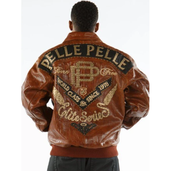 Pelle-Pelle-Elite-Series-Brown-Leather-Jacket