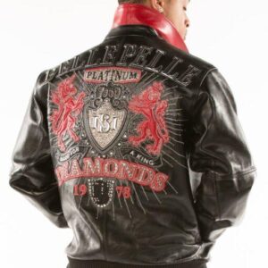 Pelle Pelle Platinum Jacket with Diamonds | Pelle Pelle