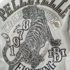 Pelle Pelle Come Out Fighting White Jacket | Pelle Pelle view 3
