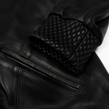 Pelle Pelle Basic Burnish Black Jacket | Pelle Pelle Store view 6