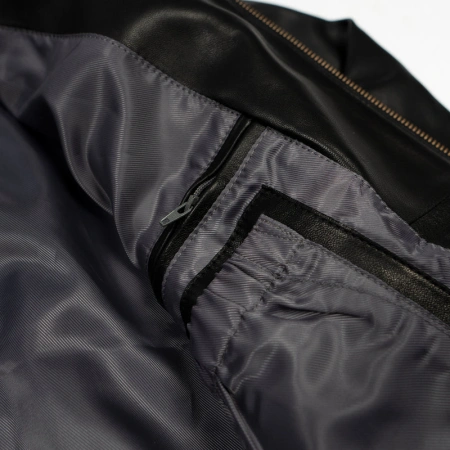 Pelle Pelle Basic Burnish Black Jacket | Pelle Pelle Store view 8