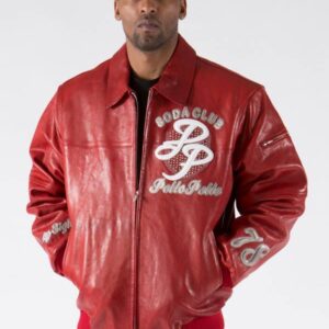 Pelle Pelle Soda Club Red Jacket | Pelle Pelle Store view 2