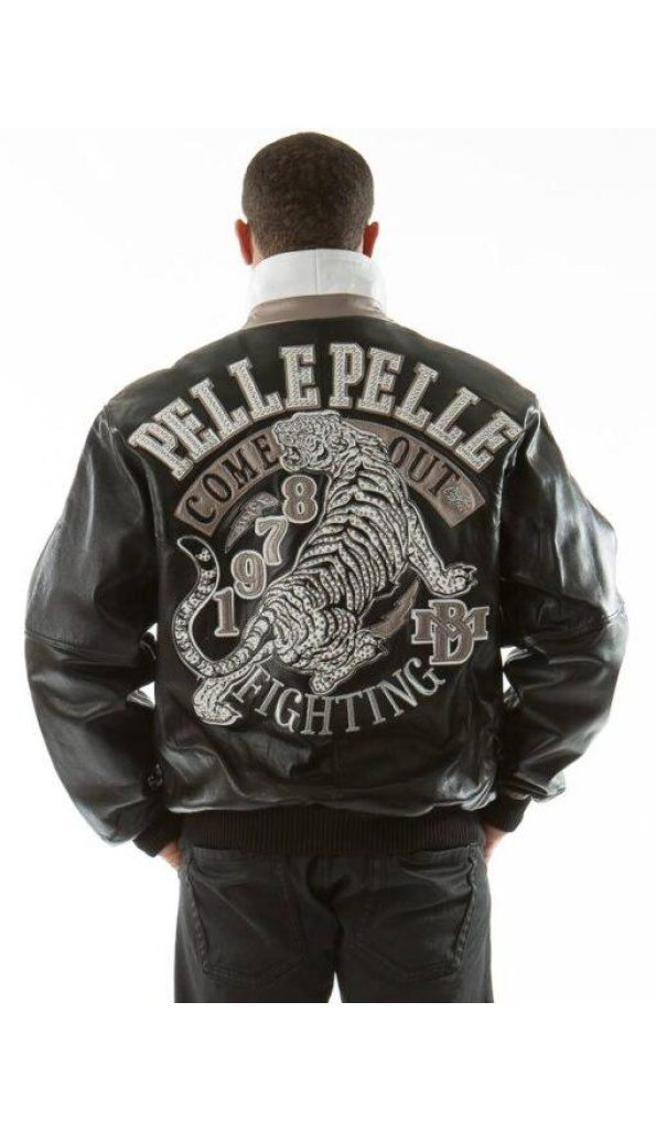 Pelle Pelle Come Out Fighting Black Jacket | Pelle Pelle