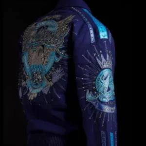 Pelle Pelle Anniversary Royal Blue Jacket view 2