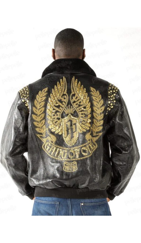 Pelle Pelle Gang Black Leather Jacket